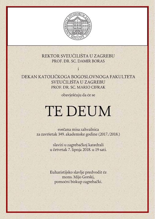 Te Deum 2018
