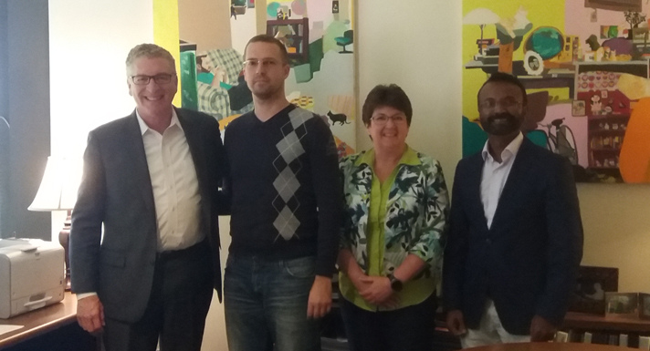 doc. dr. sc. Mario Konecki i prorektor za akademske i studentske poslove Sveučilišta Wisconsin-Parkside prof. dr. sc. Robert Ducoffe