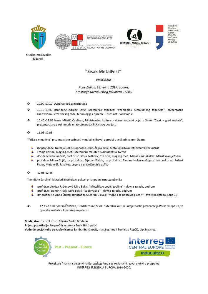 Sisak Metal Fest_2017_program