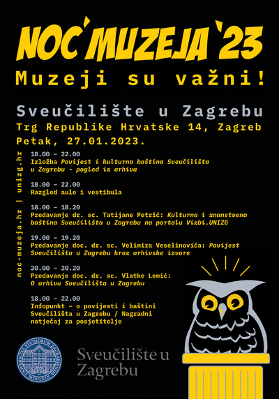 Noc muzeja 2023_plakat